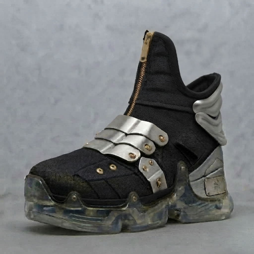 Makeshift Eleison Mid — Onyx / Steel Plate